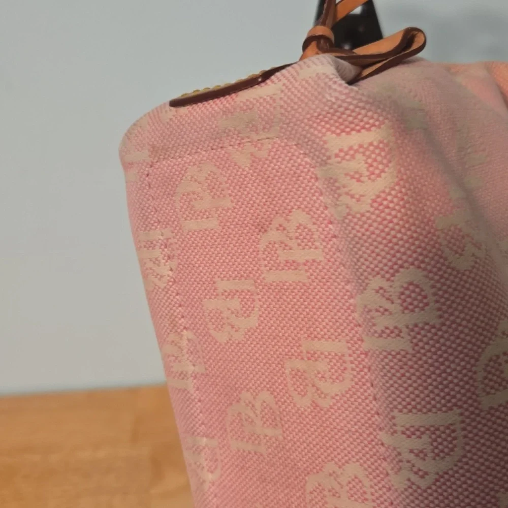 Dooney & Bourke Vintage 12x7 Monogrammed Shoulder Bag      (#85) - Picture 8 of 12